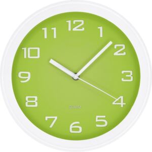 Postershop Nástenné hodiny: Klasické (zelená) - 28 cm