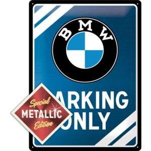 Nostalgic Art Plechová ceduľa - BMW Parking Only (Special Edition)