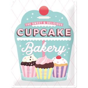 Nostalgic Art Plechová ceduľa: Cupcake Bakery - 40x30 cm
