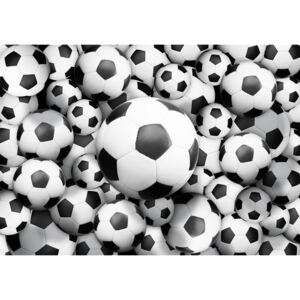 Donga Fototapeta: Futbalové lopty (2) - 254x368 cm