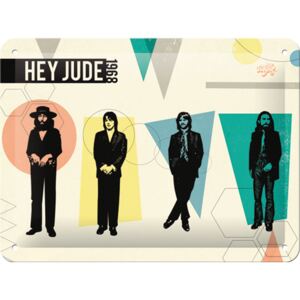 Nostalgic Art Plechová ceduľa: The Beatles (Hey Jude) - 15x20 cm