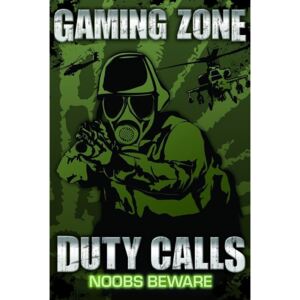 Plagát - Gaming Zone Duty Calls