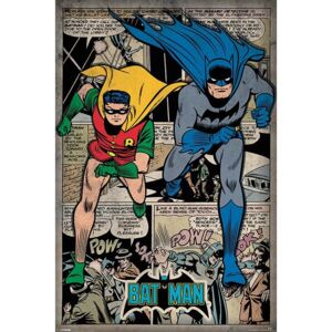 Plagát - Batman a Robin (Retro)