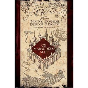 Plagát - Harry Potter (The Maurader's Map)