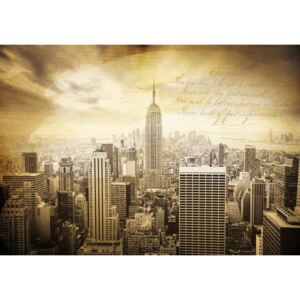 Obraz na plátne: Manhattan (vintage) - 75x100 cm
