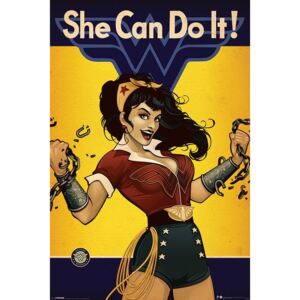 Plagát - Wonder Woman (She Can Do It!)