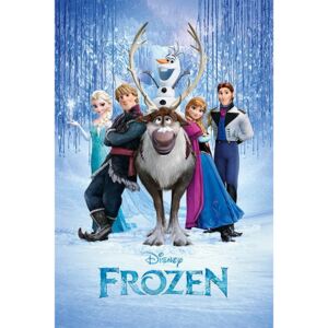 Plagát - Frozen, Ľadové kráľovstvo (1)