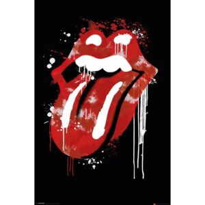 Plagát - Rolling Stones (Graffiti lips)