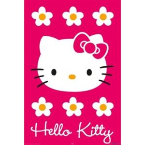 Plagát - Hello Kitty magenta