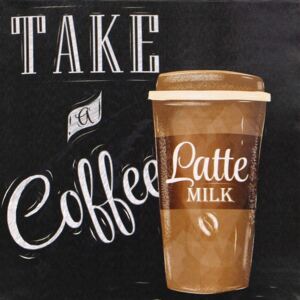 Obraz na plátne - Take a Coffee (1)
