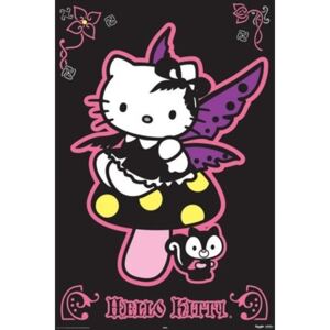 Plagát - Hello Kitty gothic