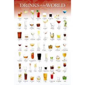 Plagát - Drinks of the World