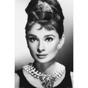 Plagát - Audrey Hepburn face