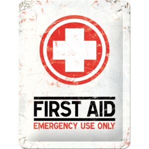 Nostalgic Art Plechová ceduľa: First Aid - 15x20 cm