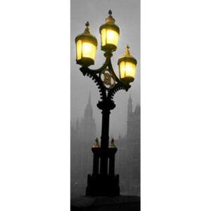 Obraz na skle - Pouličné lampa