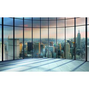Donga Fototapeta: Pohľad z okna na New York - 184x254 cm