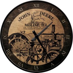 Nostalgic Art Nástenné hodiny - John Deere