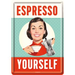 Nostalgic Art Plechová pohľadnice - Espresso Yourself