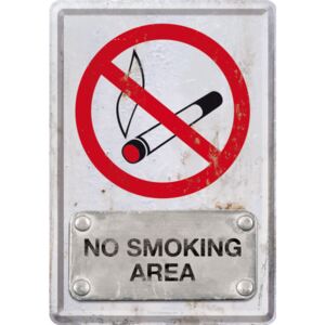 Nostalgic Art Plechová pohľadnice - No Smoking Area