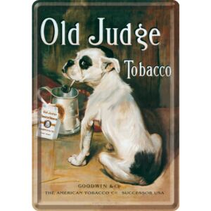 Nostalgic Art Plechová pohľadnice - Old Judge Tobacco