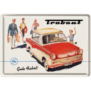 Nostalgic Art Plechová pohľadnice - Trabant (1)