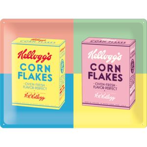 Nostalgic Art Plechová ceduľa: Kellog's Corn Flakes (Pop Art) - 30x40 cm