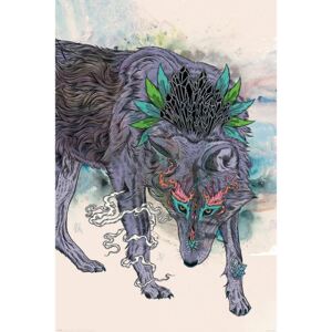 Plagát - Journeying Spirit Wolf, Mat Miller