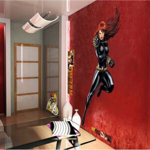 Samolepka - Avengers Black Widow (1)