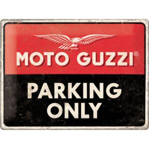 Nostalgic Art Plechová ceduľa: Moto Guzzi Parking Only - 40x30 cm