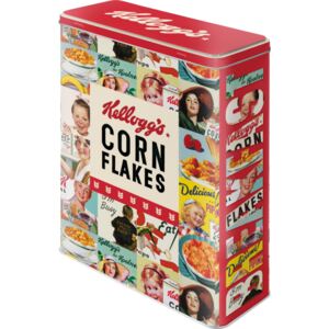 Nostalgic Art Plechová dóza XL - Kellogg's Corn Flakes (Collage)