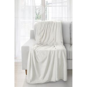 Jemná krémová deka SIMPLE 170x210 cm