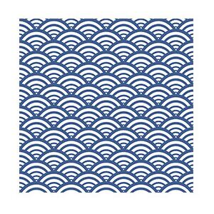 Obklad modro-biely lesklý 20,13x20,13cm KINTSUGI JAPAN BLUE
