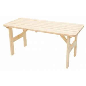 Masívny drevený záhradný stôl z borovice drevo 32 mm