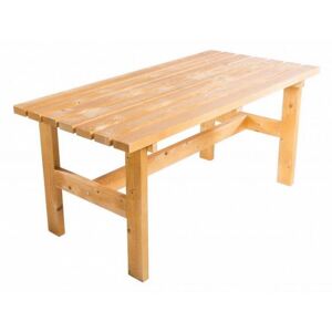Masívny drevený záhradný stôl TEA 02 hrúbka 38 mm