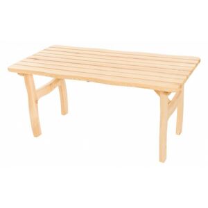 Masívny záhradný stôl z borovice VIKING (40 mm)