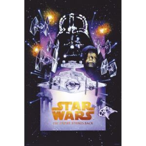 Plagát, Obraz - Star Wars: Epizóda V - Impérium vracia úder, (61 x 91,5 cm)