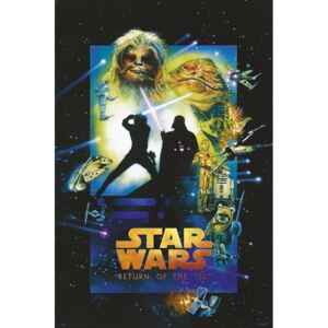 Plagát, Obraz - Star Wars: Epizóda VI - Návrat Jediho, (61 x 91,5 cm)