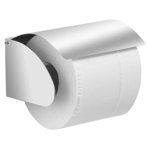 Držiak na toaletný papier s krytom nerezový závesný PROJEKT