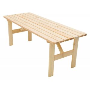 Masívny stôl z borovice drevo 30 mm (rôzne dĺžky) 180 cm