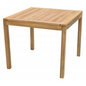 Záhradný stôl pevný FLORA 90x90 cm (teak)
