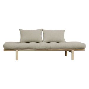 KARUP DESIGN Pohovka Pace Daybed – Clear lacquered/Linen