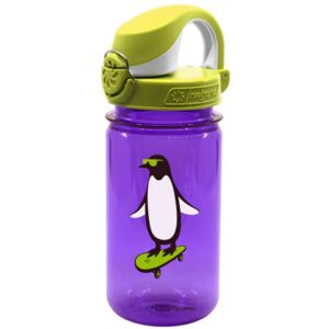 Nalgene detská fľaša OTF kids Purple Penguin 350 ml