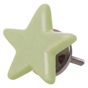 Úchytka Star pastel green (kód BDAY10 na -20 %)