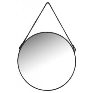 Zrkadlo Okrúhle 40 x 40, čierna/farebná skupina čierna + biela