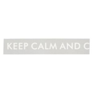 Dizajnová samolepiaca páska Keep Calm