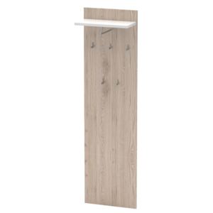 Vešiakový panel Tempo Kondela Romania (dun san remo + biela). Vlastná spoľahlivá doprava až k Vám domov