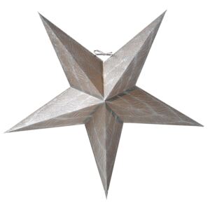 Závesná svietiaca hviezda Anis Silver 66 cm
