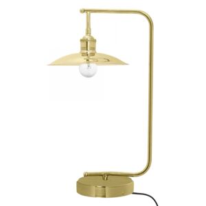 Stolná lampa Industrial Brass