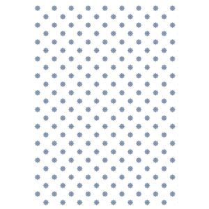 Baliaci papier Blue Flower Pattern - 2 listy