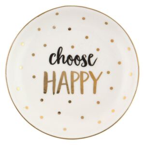 Mini tanierik Choose happy (kód BDAY10 na -20 %)